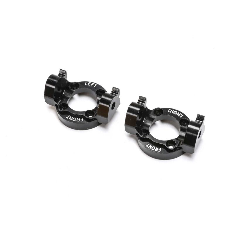 Aluminum Spindle Carrier Set, 5 Degree (L/R): TLR Tuned LMT