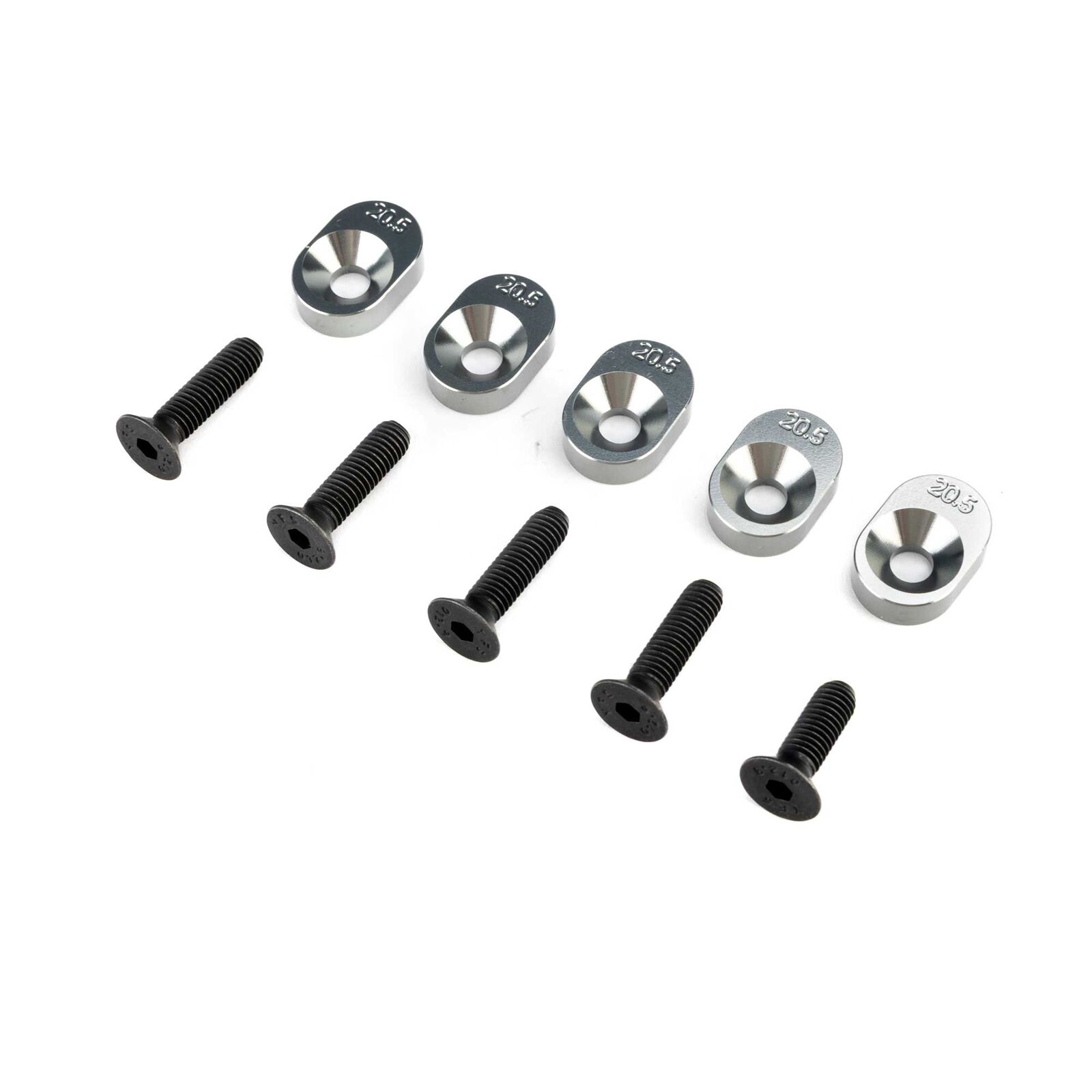 Losi Engine Mount Insert and Screws, 20.5/67 (5): 5IVE-TG 3.0