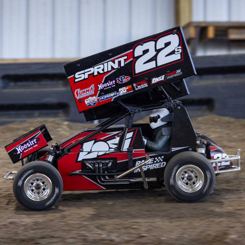 1/10 22S Sprint 2WD Brushless RTR (Battery & Charger Included), RedRED ...