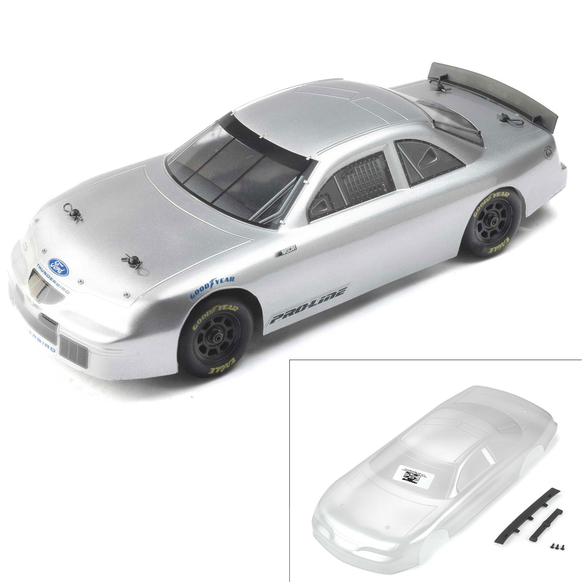 1/12 Pre-Cut 1996 Ford Thunderbird Clear Body: Losi NASCAR | Losi