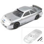 1/12 Pre-Cut 1996 Ford Thunderbird Clear Body: Losi NASCAR