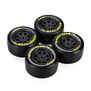 Losi Goodyear Eagle Gen 4, Mounted Tires, Stock (4): NASCAR GROM