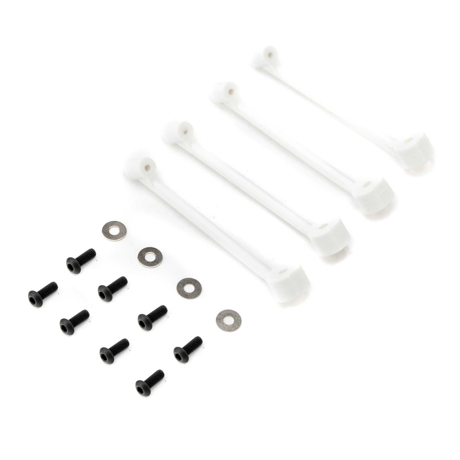 Losi Support Strut Set, White: 22S DLM