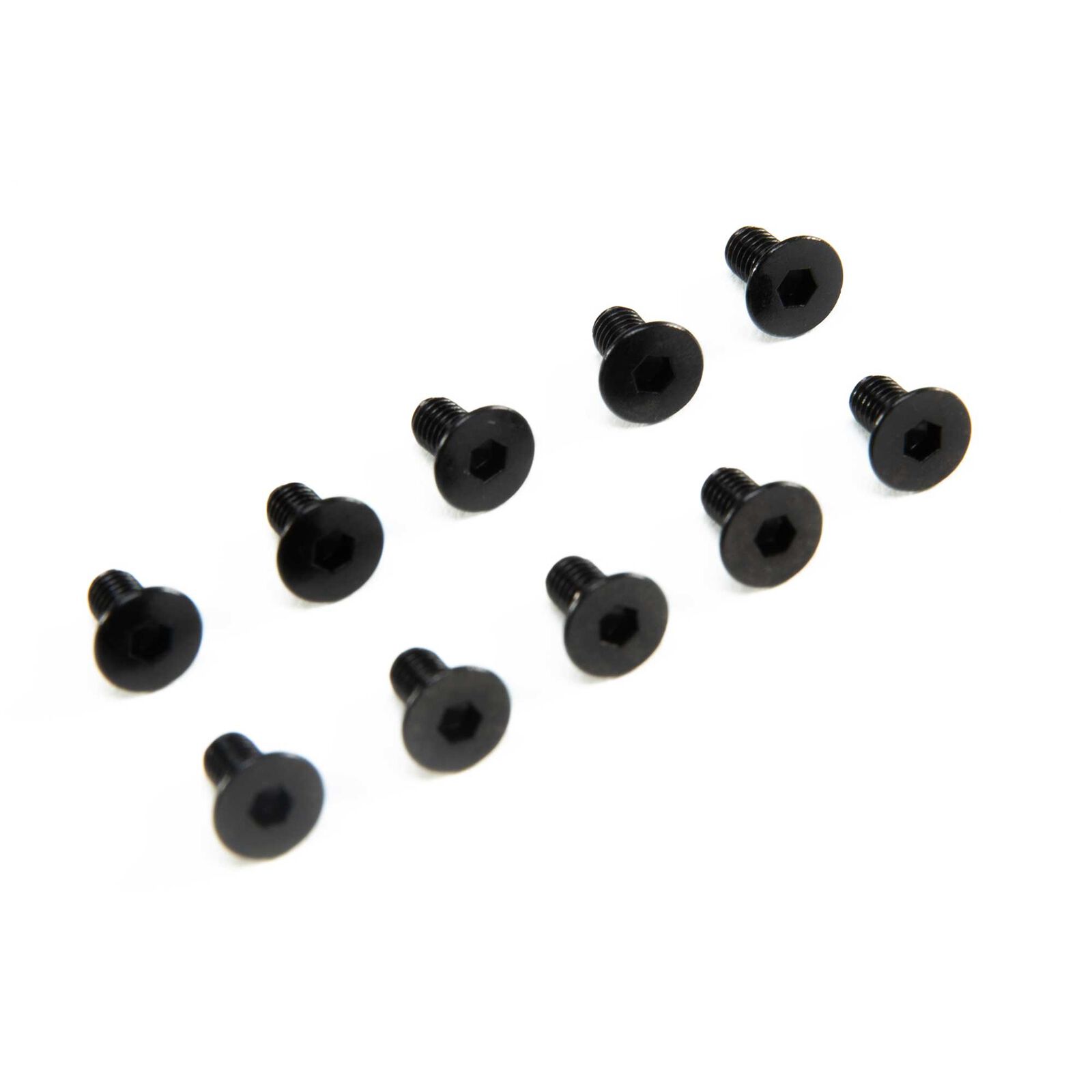 Flat Head Screws, M3 x 6mm (10)