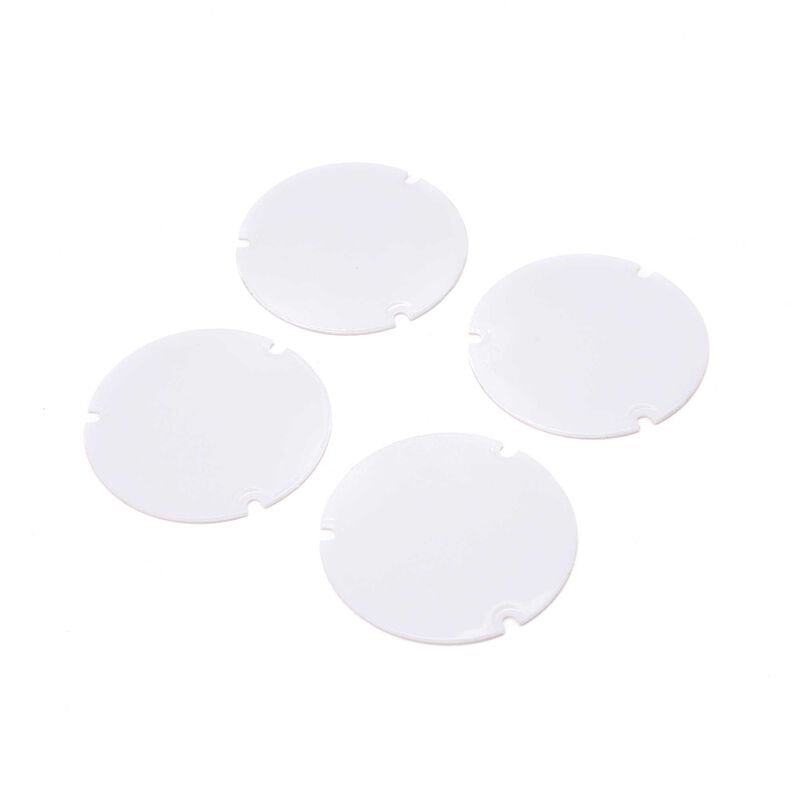 Wheel Cover Set, White: 22S Sprint