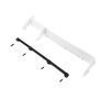 Losi Rear Spoiler Set, White: 22S DLM