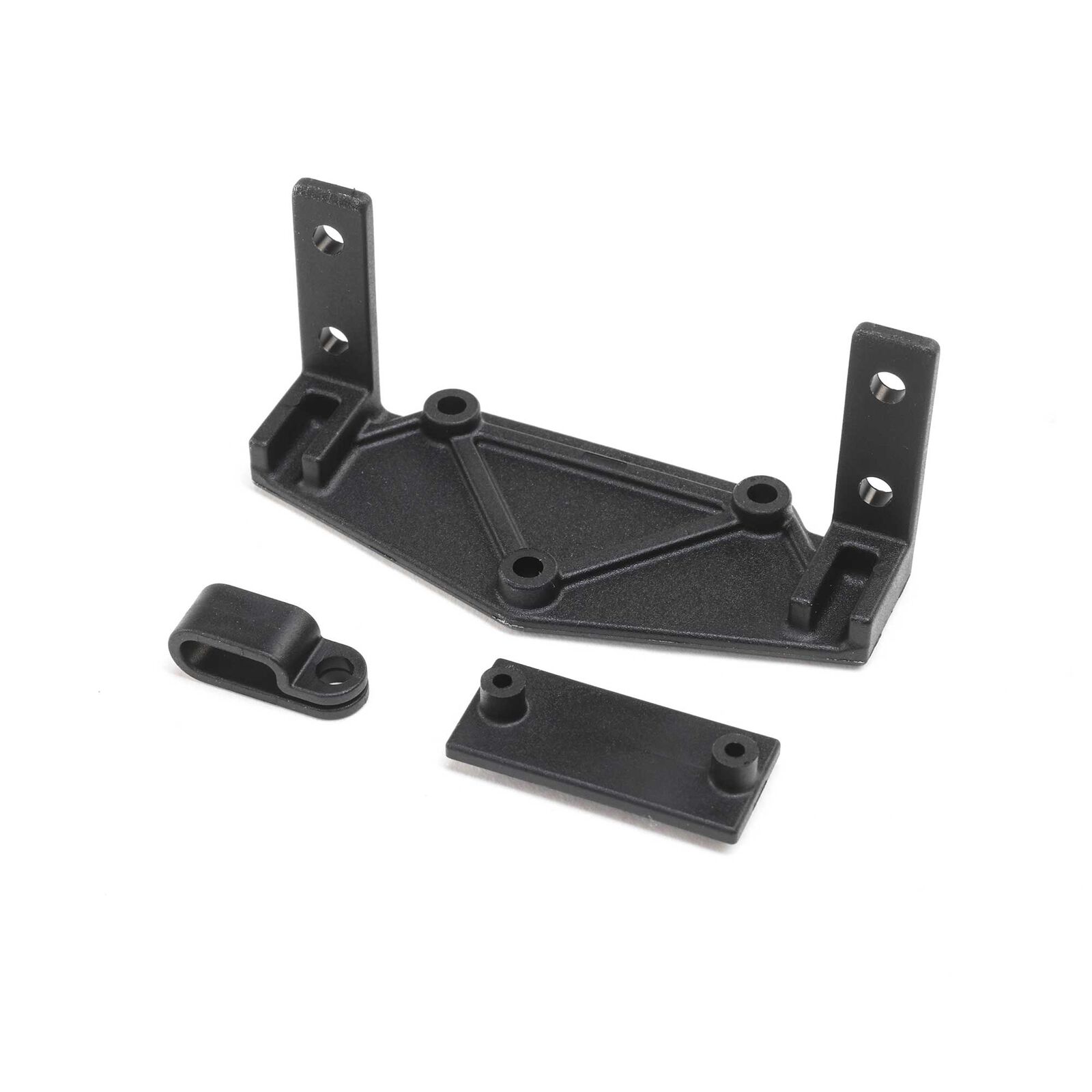 Losi Switch Mount & Wire Clip: 8X, 8XE 2.0