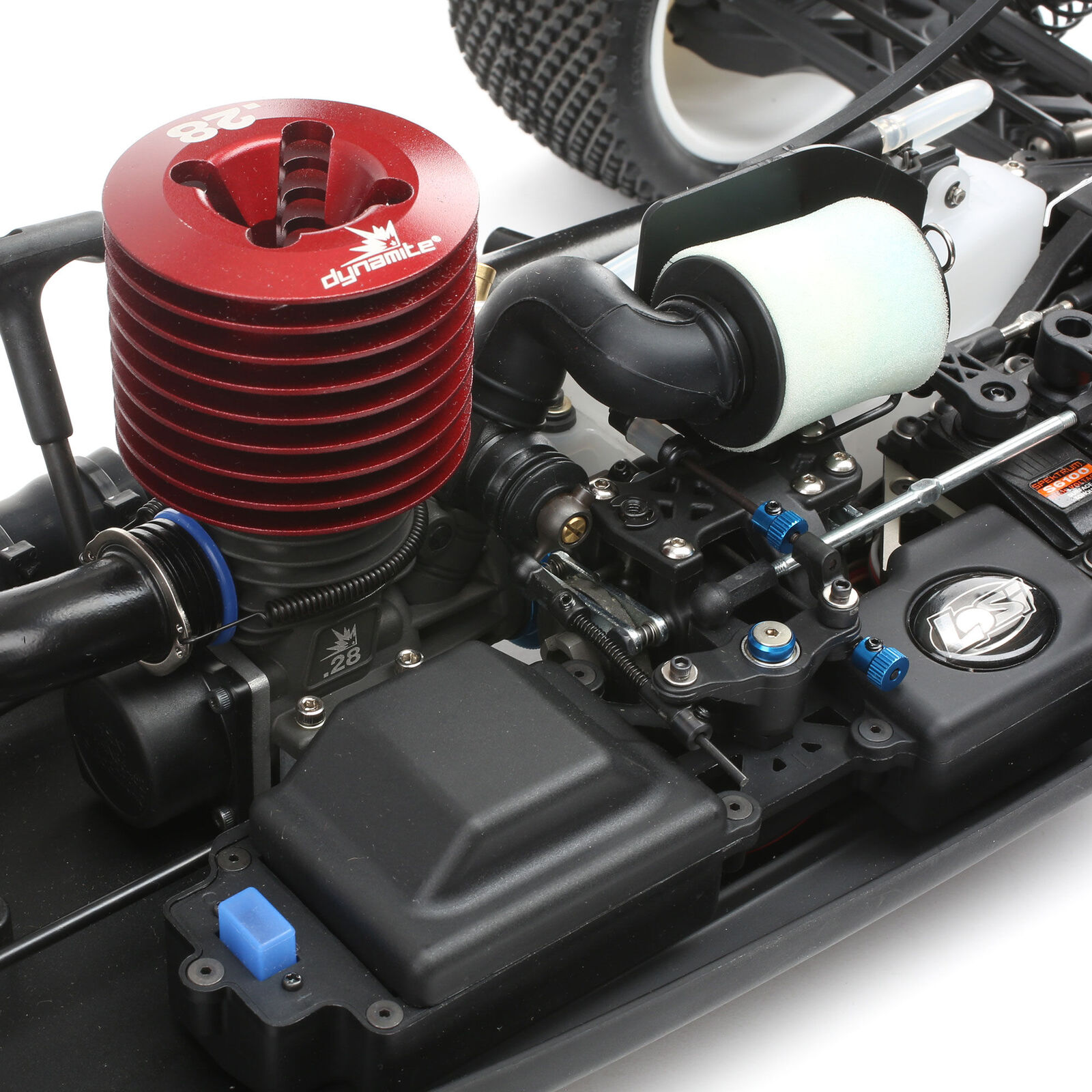 1/8 8IGHT-T 4X4 Nitro Truggy RTR, Purple/Yellow | Losi