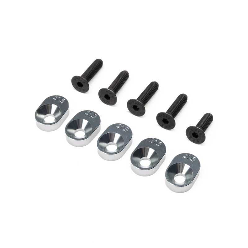 Losi Engine Mount Insert and Screws, 21.5/67 (5): 5IVE-TG 3.0