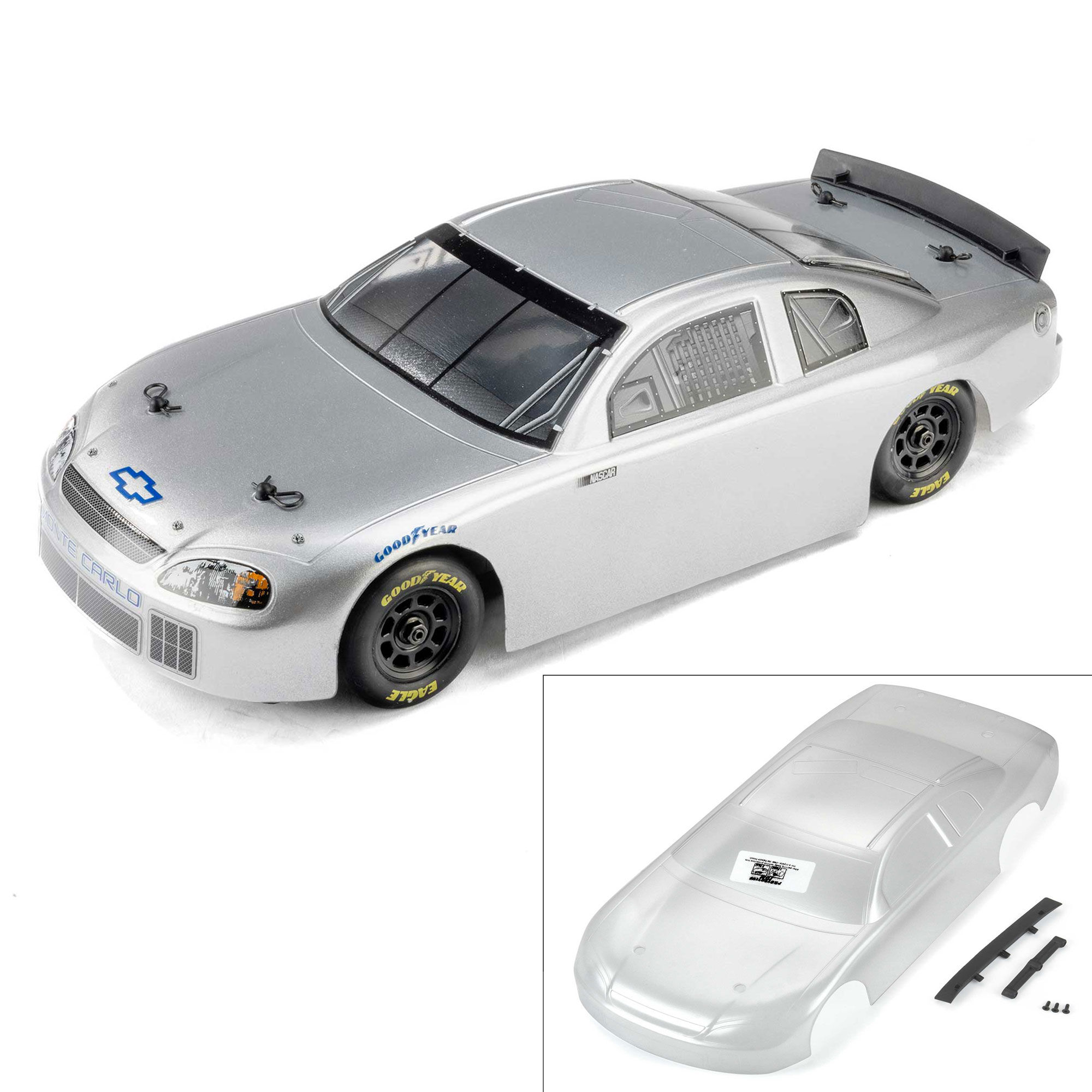Pro-Line Racing 1/12 Pre-Cut 1996 Chevy Monte Carlo Clear Body