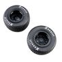 Losi Hoosier Tires, Soft, Mounted, Black, FR/RR (2): 22S DLM