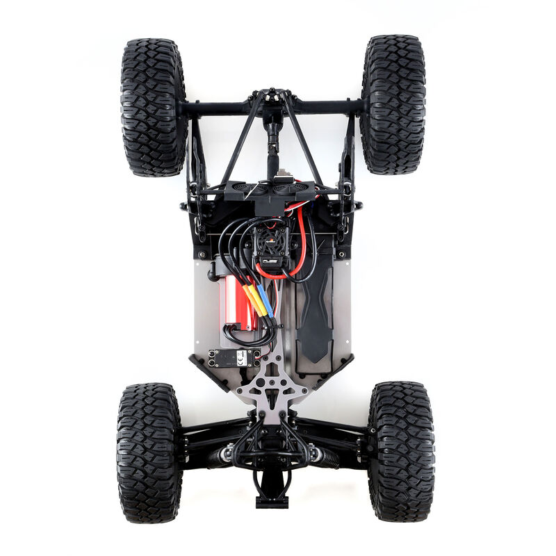 GPM Aluminum Servo Mount For Losi 1:10 Baja Rey & Rock Rey - Silver CNC Upgrade Part