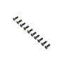 Losi Flat Head Screws, M4x12mm (10)
