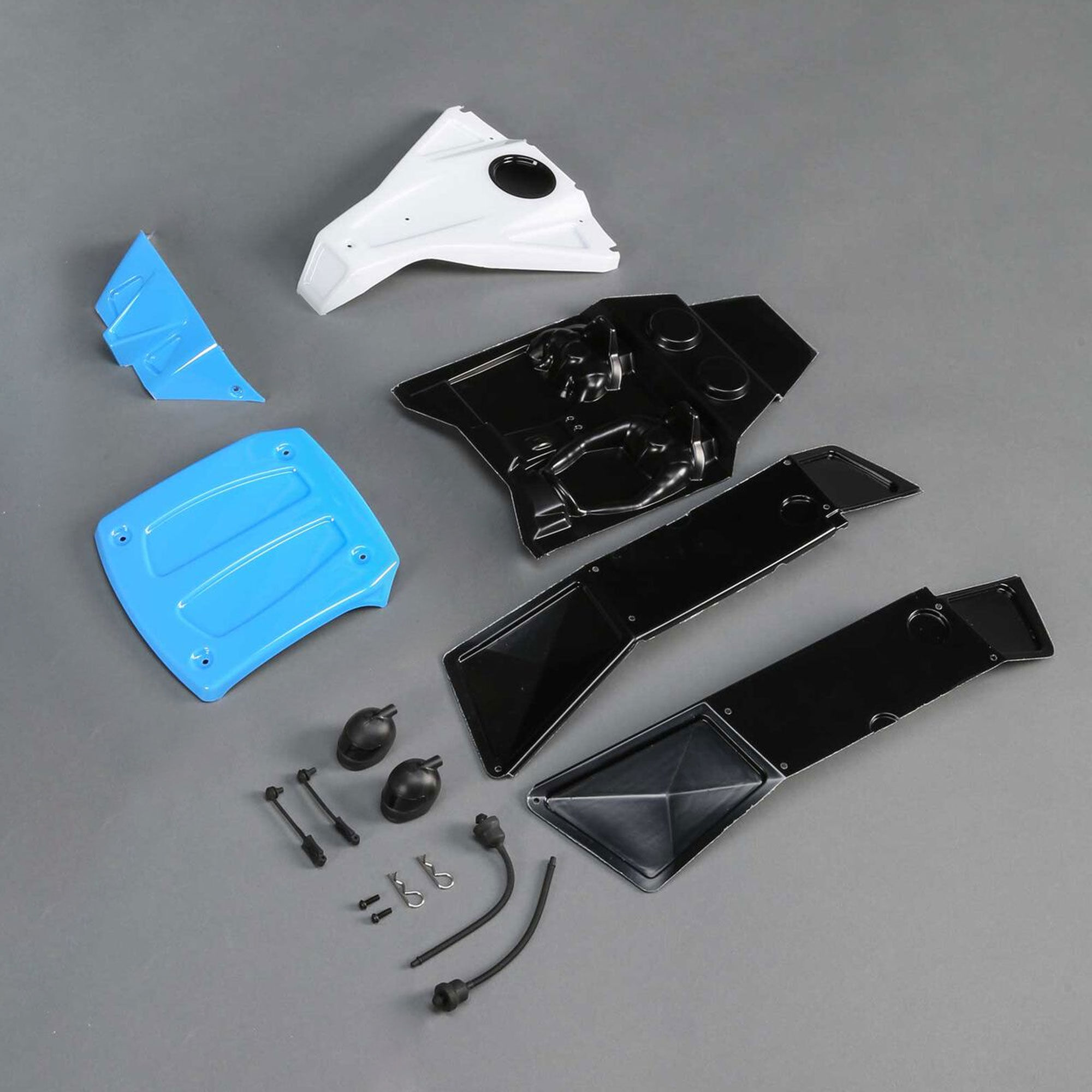 Painted Body Set, Blue: Lasernut U4 | Losi