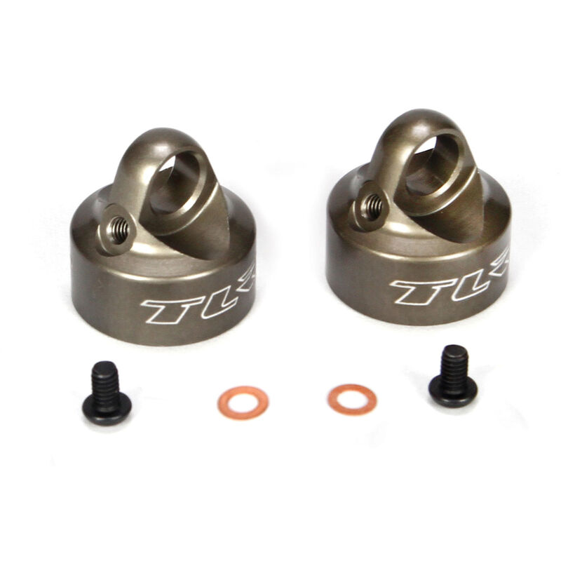 Bleeder Shock Caps Alum (2) 22/22T/224 Losi
