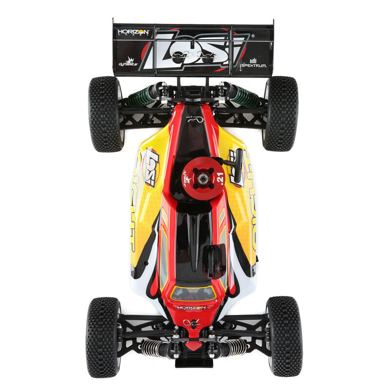8ight Nitro Buggy Losi Buggy 1/8 8IGHT 4X4 Nitro Buggy RTR, Red