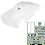 Pro-Line Racing 1/12 Pre-Cut 1968 Chevy Camaro Clear VTA Body: Losi NASCAR&reg; Race Car
