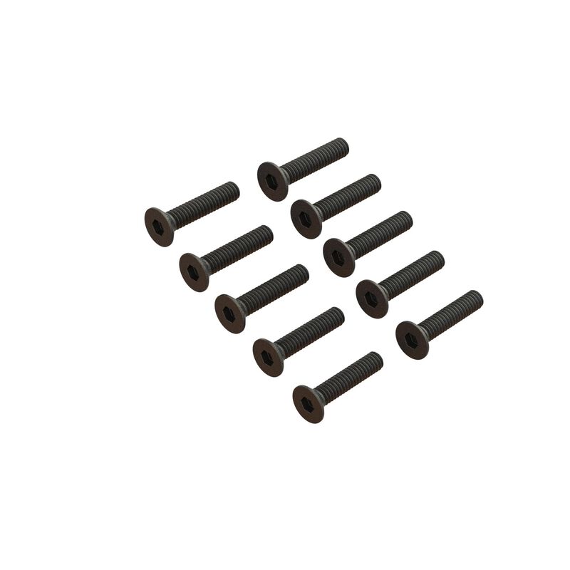 Flat Head Screw M2x10mm (10)