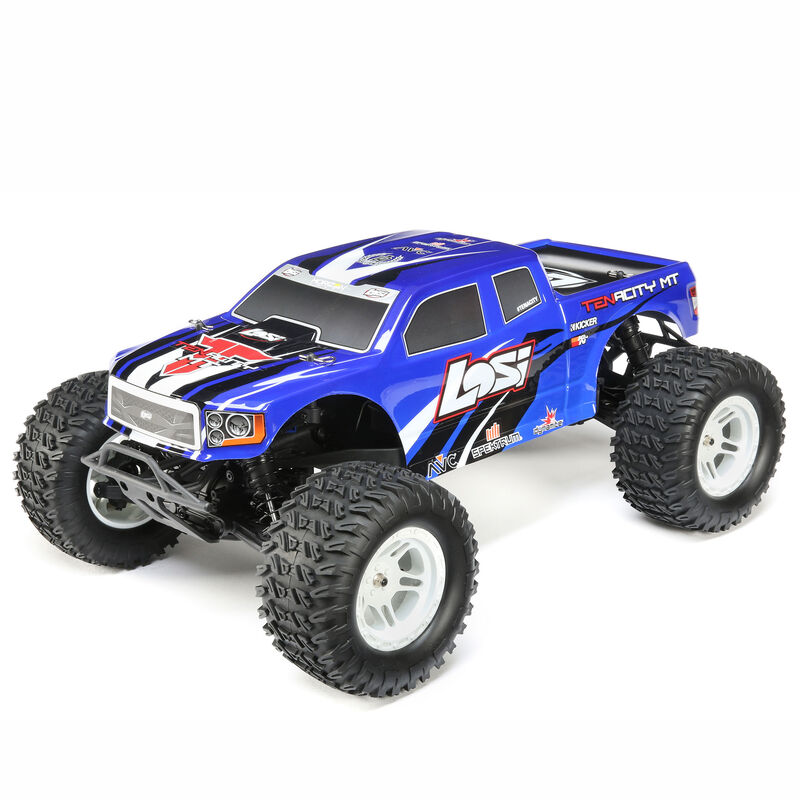 1/10 TENACITY 4WD Monster Truck  Brushless RTR with AVC, Blue