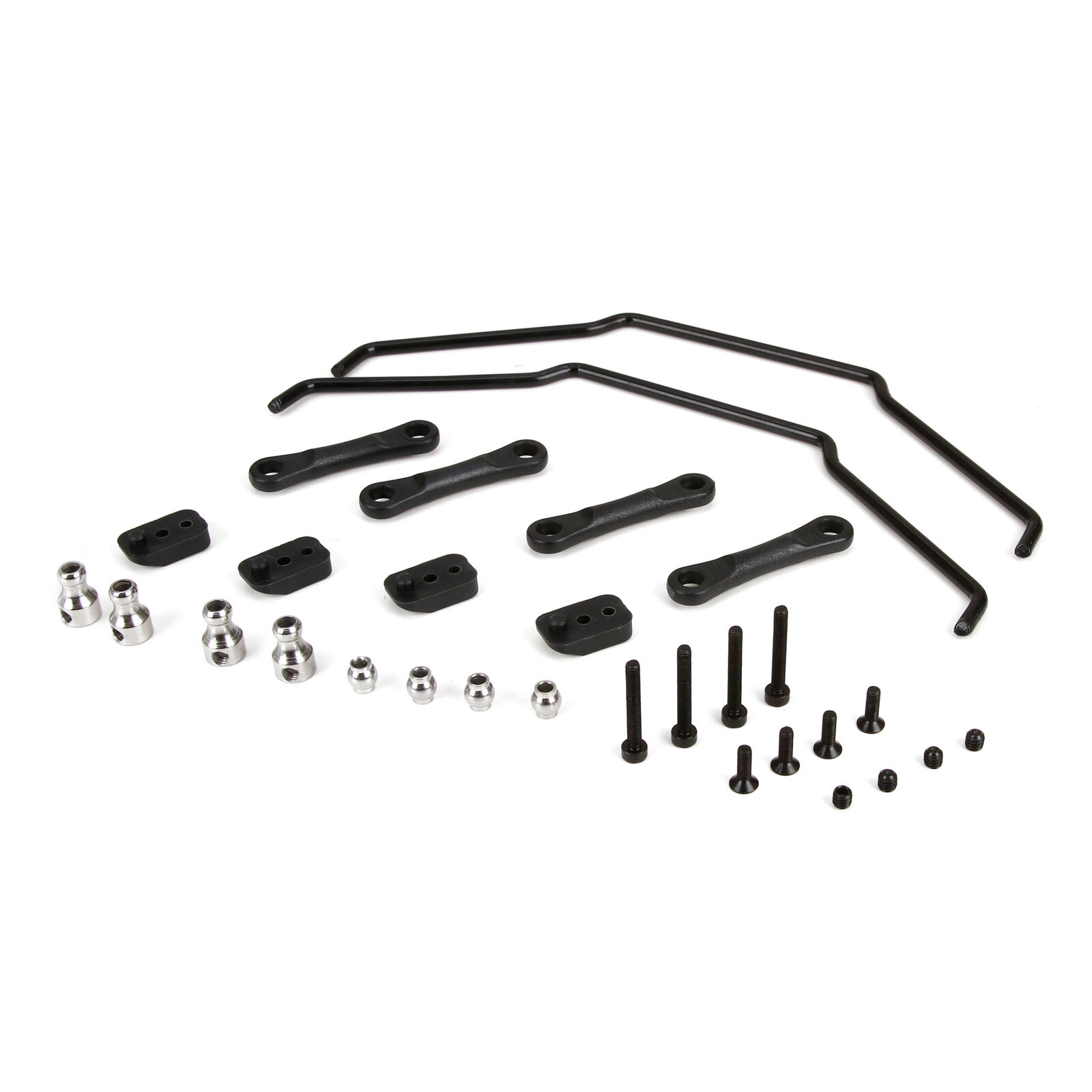 Front and Rear Sway Bar Kit: 1/5 4WD DBXL