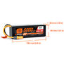 14.8V 5000mAh 4S 50C Smart G2 Hardcase LiPo Battery: IC5