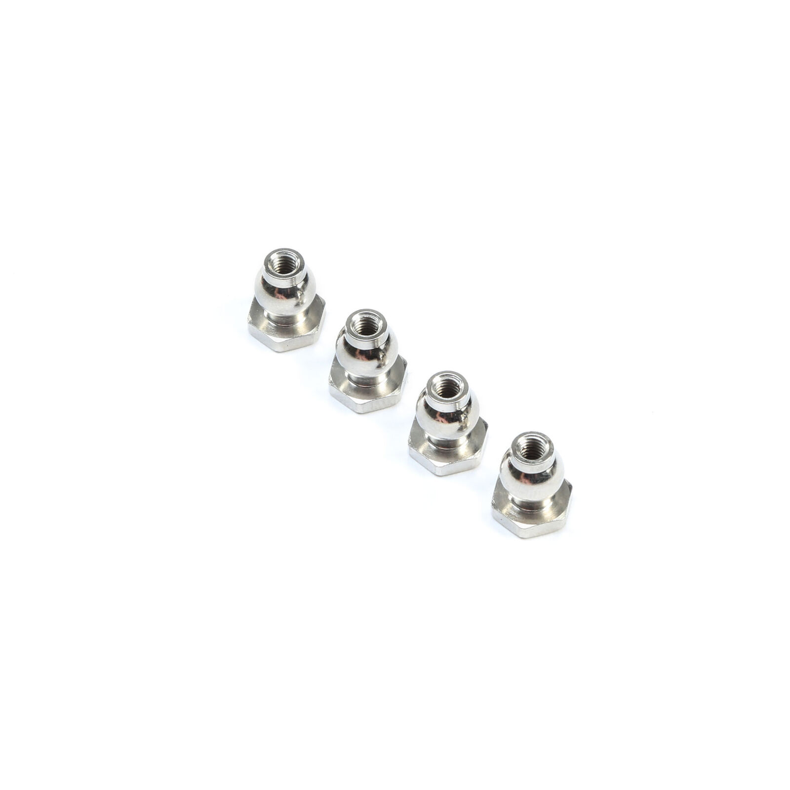 Losi Suspension Ball 6.8mm Flanged (4): 8X, 8XE