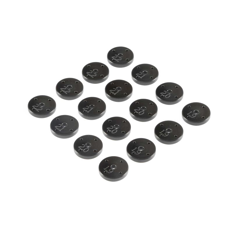 Shock Piston Kit: DBXL-E/DBXL 2.0