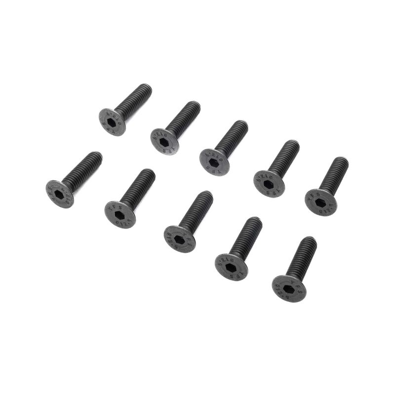 Flat Head Screws, M5 x 20mm STL (10)