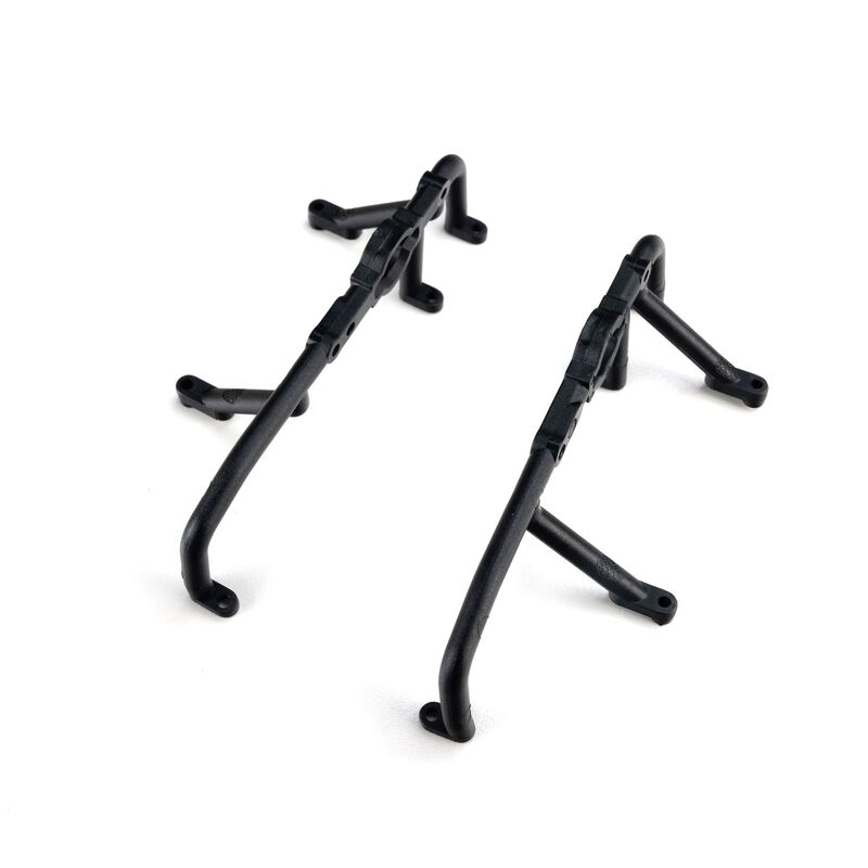 Losi Lower Side Set, Black: All Mini LMT