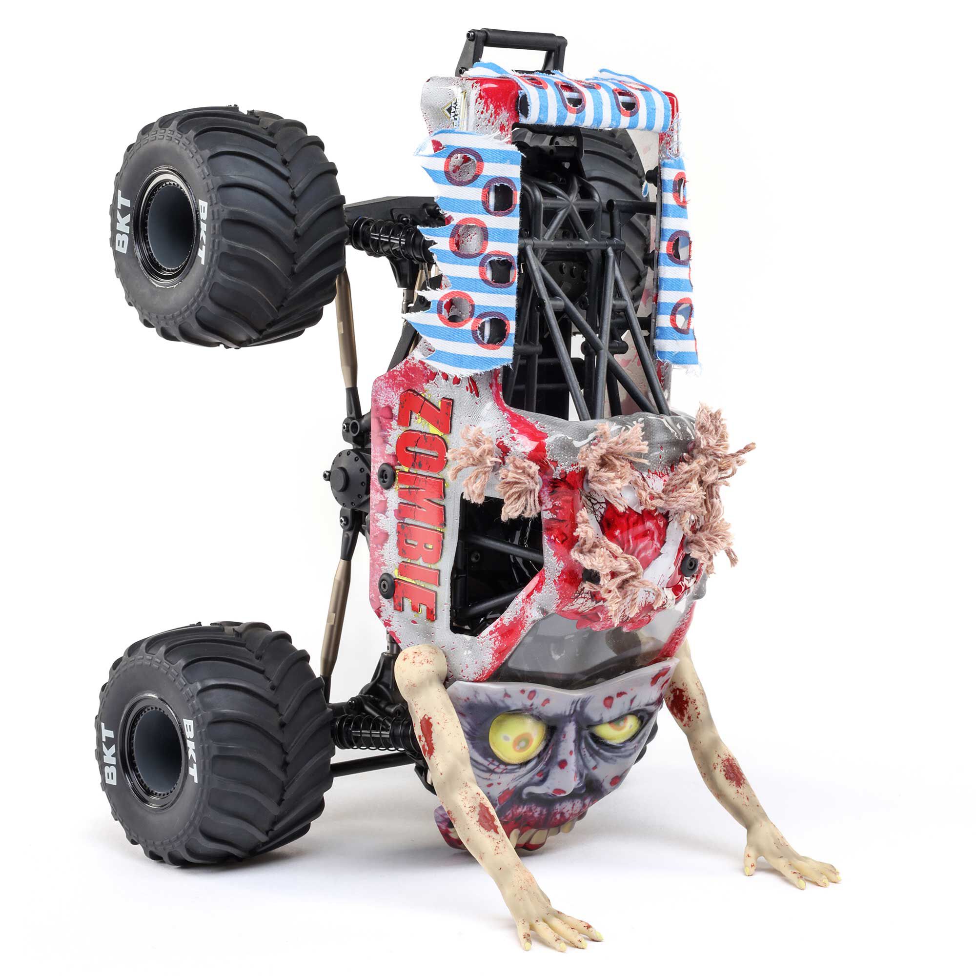 Losi 1/18 Mini LMT Zombie 2S 4X4 RTR Brushed Monster Truck