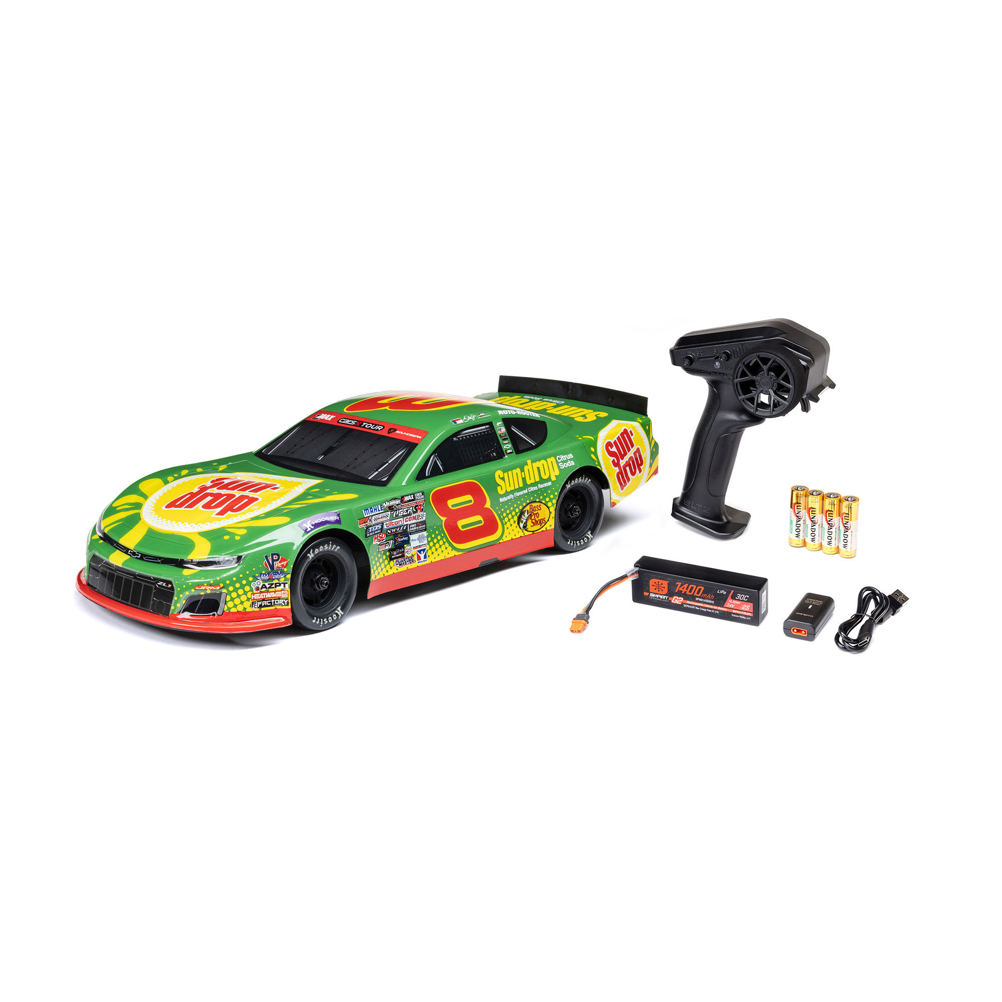 Losi 1/12 Asphalt Late Model RC Race Car Dale Earnhardt Jr. No. 8