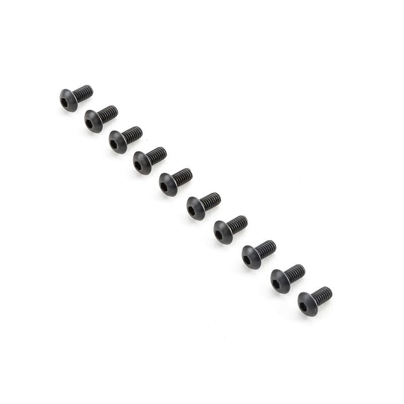 Button Head Screws M4x8mm (10)