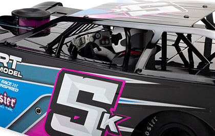 LOADED WITH SCALE DETAILS for the Losi 22S Dirt Late Model RC RTR