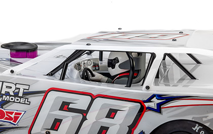 LOADED WITH SCALE DETAILS for the Losi 22S Dirt Late Model RC RTR