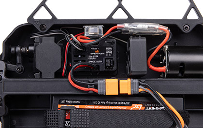 EFFICIENT POWERTRAIN FOR 20+ MPH SPEEDS for the Losi 1/12 Asphalt Late Model RC Race Car Dale Earnhardt Jr. No. 8