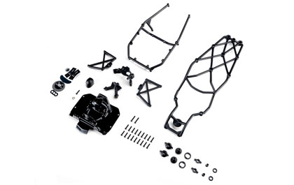 MOLDED ROLL CAGE for the Losi 1/18 Mini LMT Sparkle Smash 2S Ready-To-Run Brushed Monster Truck