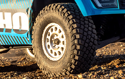 OFFICIALLY LICENSED BFGOODRICH TIRES