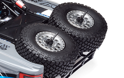 FULLY FUNCTIONAL DUAL SPARE TIRES