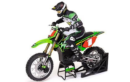 Losi Moto Promoto-MX Motorcycle 1/4 RTR Bleu - LOS06000T2 - JJMstore