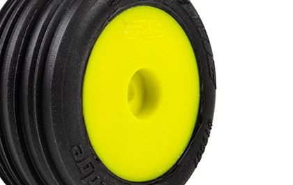 Pre-Mounted 7mm Hex Wheels for the Pro-Line Edge Front Tires Mounted on 7mm Hex Wheels