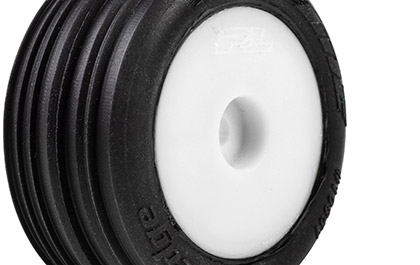Pre-Mounted 7mm Hex Wheels for the Pro-Line Edge Front Tires Mounted on 7mm Hex Wheels