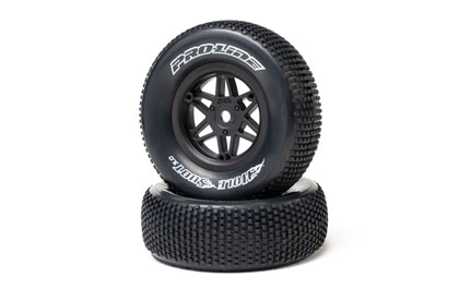 Aggressive Sheriff Styling for the Sheriff Dirt Oval Rear Wheels: Losi Sprint Car & Dirt Late Model