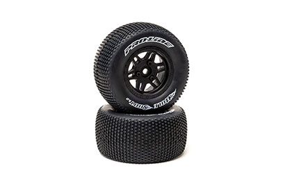 Aggressive Sheriff Styling for the Sheriff Dirt Oval Rear Wheels: Losi Sprint Car & Dirt Late Model