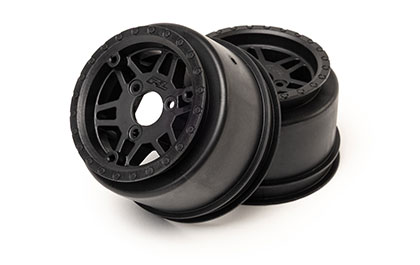 Signature Pro-Line Detail for the Sheriff Dirt Oval Rear Wheels: Losi Sprint Car & Dirt Late Model