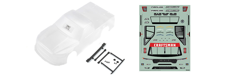 Complete Scale Detail Package for the Pro-Line 1/12 Pre-Cut 2026 Ram 1500 Truck Clear Body