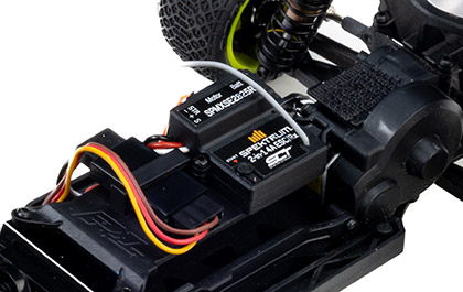 Rear-Biased Weight for More Traction for the Pro-line Racing 1/24 Crowd Pleazer Body