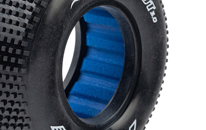 Closed-Cell Consistency for the Pro-Line Hole Shot 3.0 M4 Rear 1.7 Inch/2.2 Inch Dirt Oval Tires