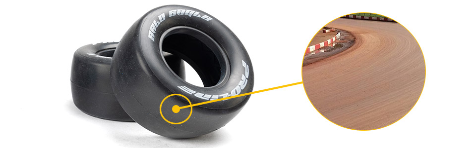 Race-Tuned S3 Compound for the Pro-Line Bald Eagle S3 1.7 Inch/2.2 Inch Dirt Oval Tires