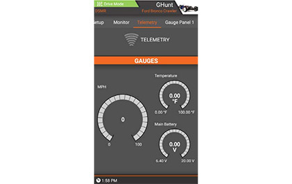 OUT-OF-THE-BOX SMART CONNECTIVITY for the Spektrum™ iXSR+ 2.4GHz DSMR+® Intelligent Radio