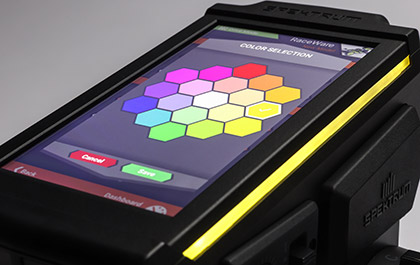 HIGH-RESOLUTION COLOR DISPLAY for the Spektrum™ iXSR+ 2.4GHz DSMR+® Intelligent Radio